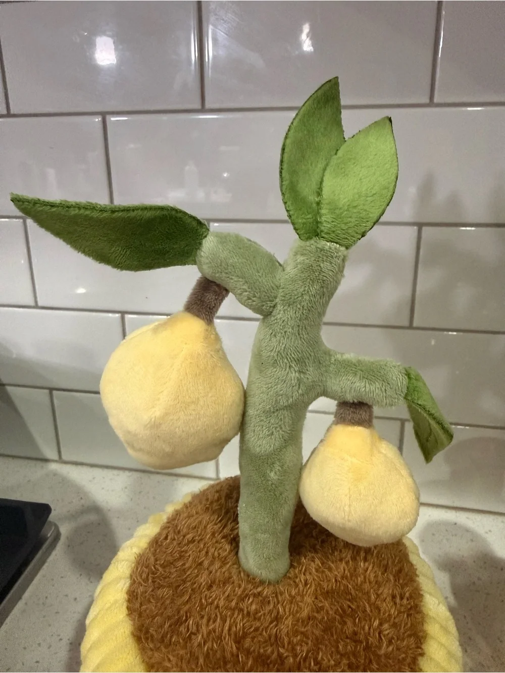 Plush Yellow Lemon Greenhouse by Russ